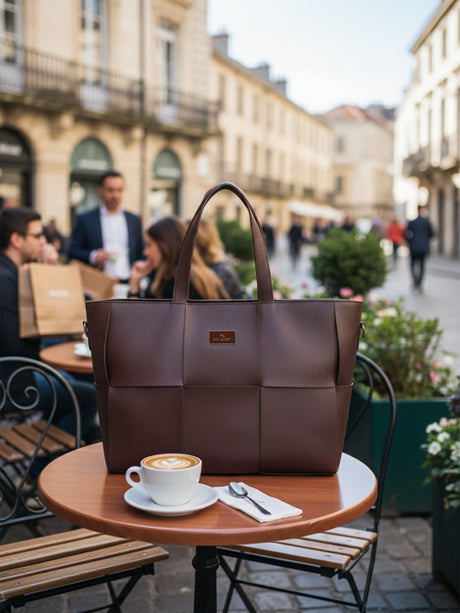 Executive Brown Tote Bag