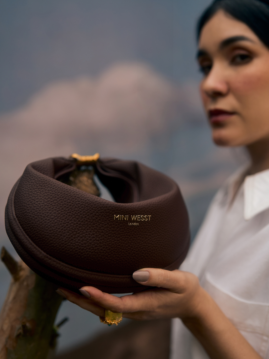 The Moon 4 Ways Brown London Handbag