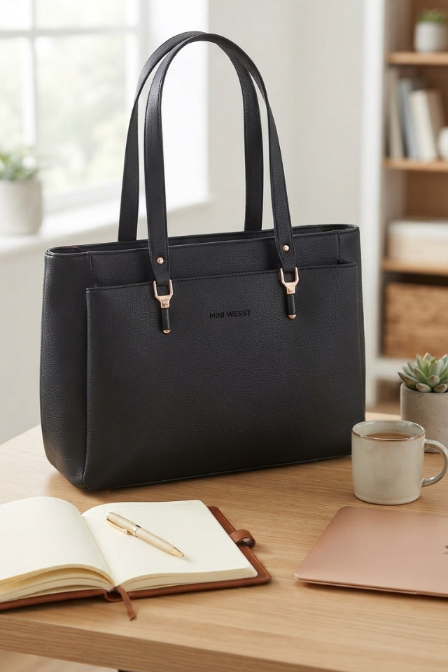 Dusk Till Dawn Black Tote