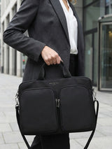 Cairo Luxe Black London Laptopbag