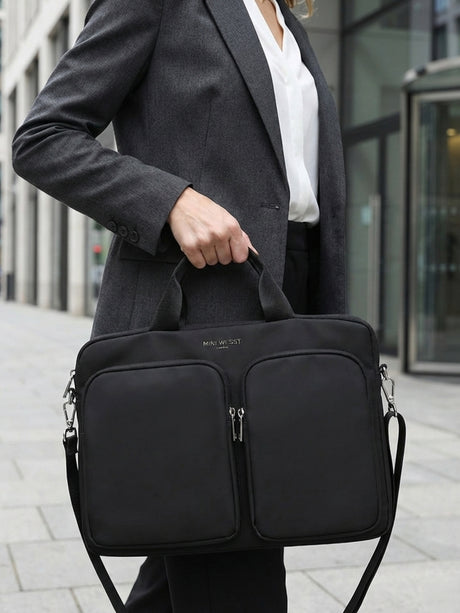 Cairo Luxe Black London Laptopbag