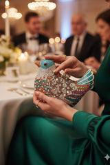 Birdie Multicolor Clutch