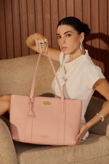 Ava Classic Pink Tote