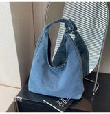 Denim Armhoulder Bag