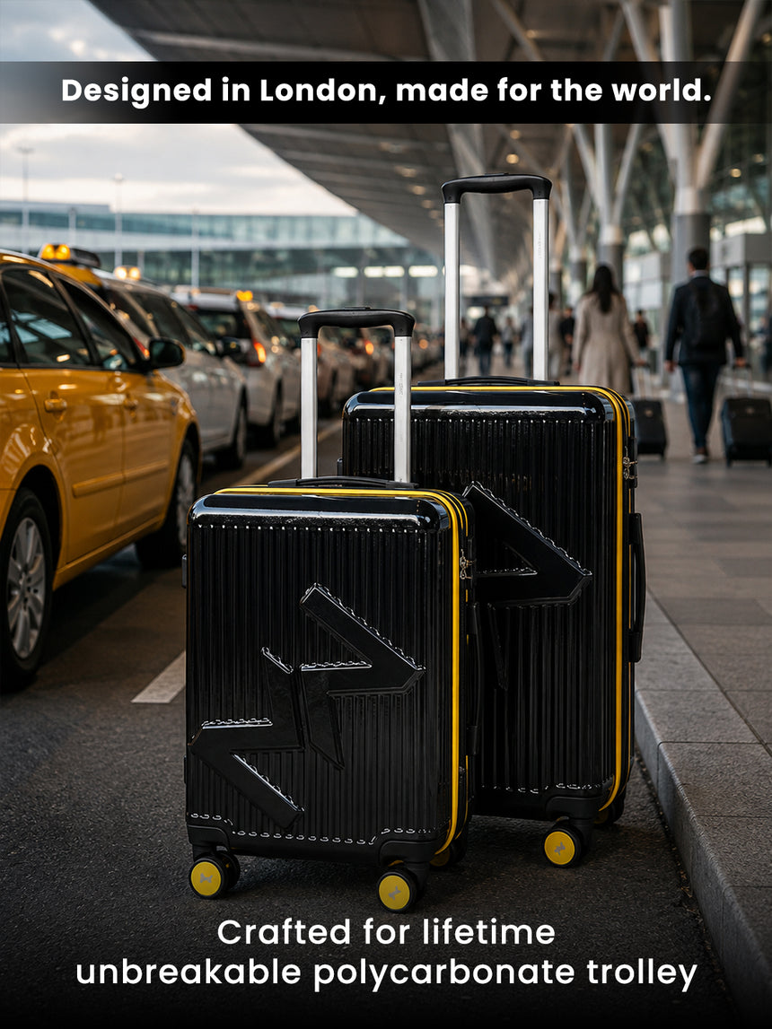 MW London 2.0 Set of 2 Luggage(Medium + Large)