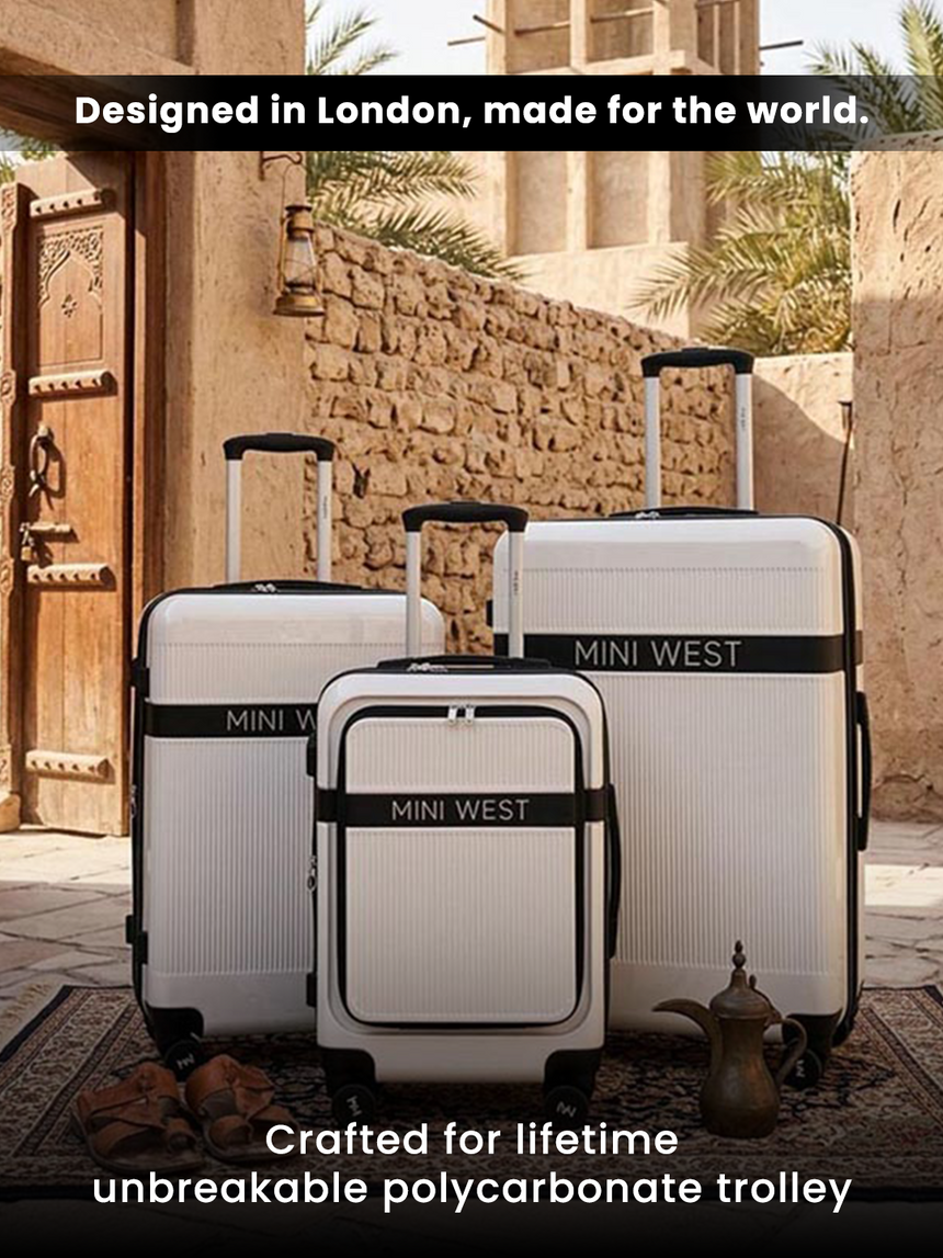 Melbourne Set of 3 luggage (Small + Medium + Large)