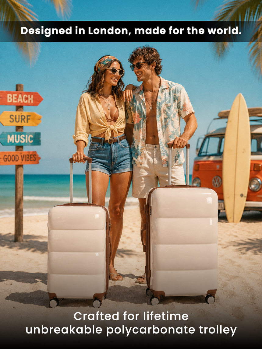 Summer Of 69 Set of 2 Luggage(Medium + Large)