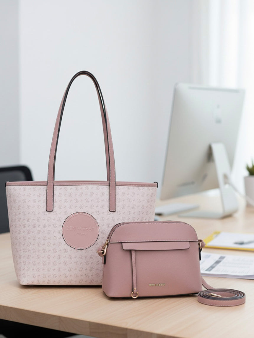 East West Pink London Tote