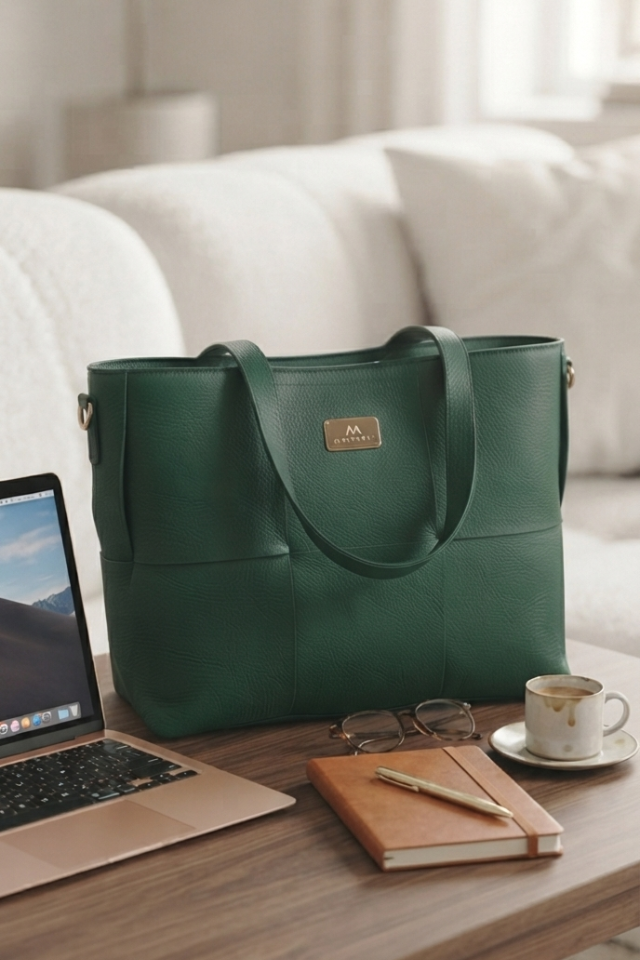 Executive Green Tote Bag