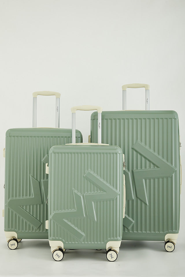 MW London 2.0 Set of 3 Luggage(Small + Medium + Large)