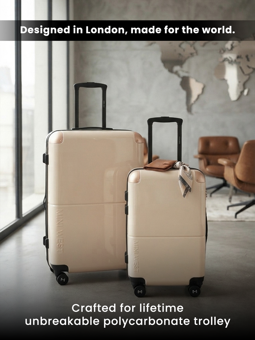 Decembers Set of 2 Luggage (Small + Large)