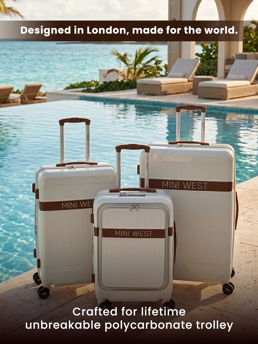 Melbourne Set of 3 luggage (Small + Medium + Large)