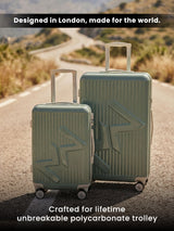 MW London 2.0 Set of 2 Luggage(Medium + Large)
