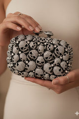 Skull Multicolor Clutch