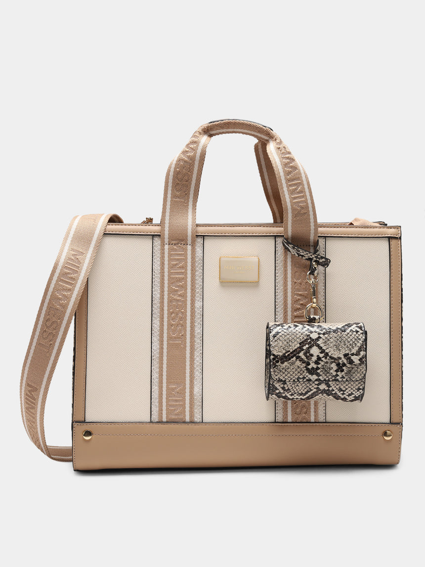 Prague Luxury Beige London Handbag
