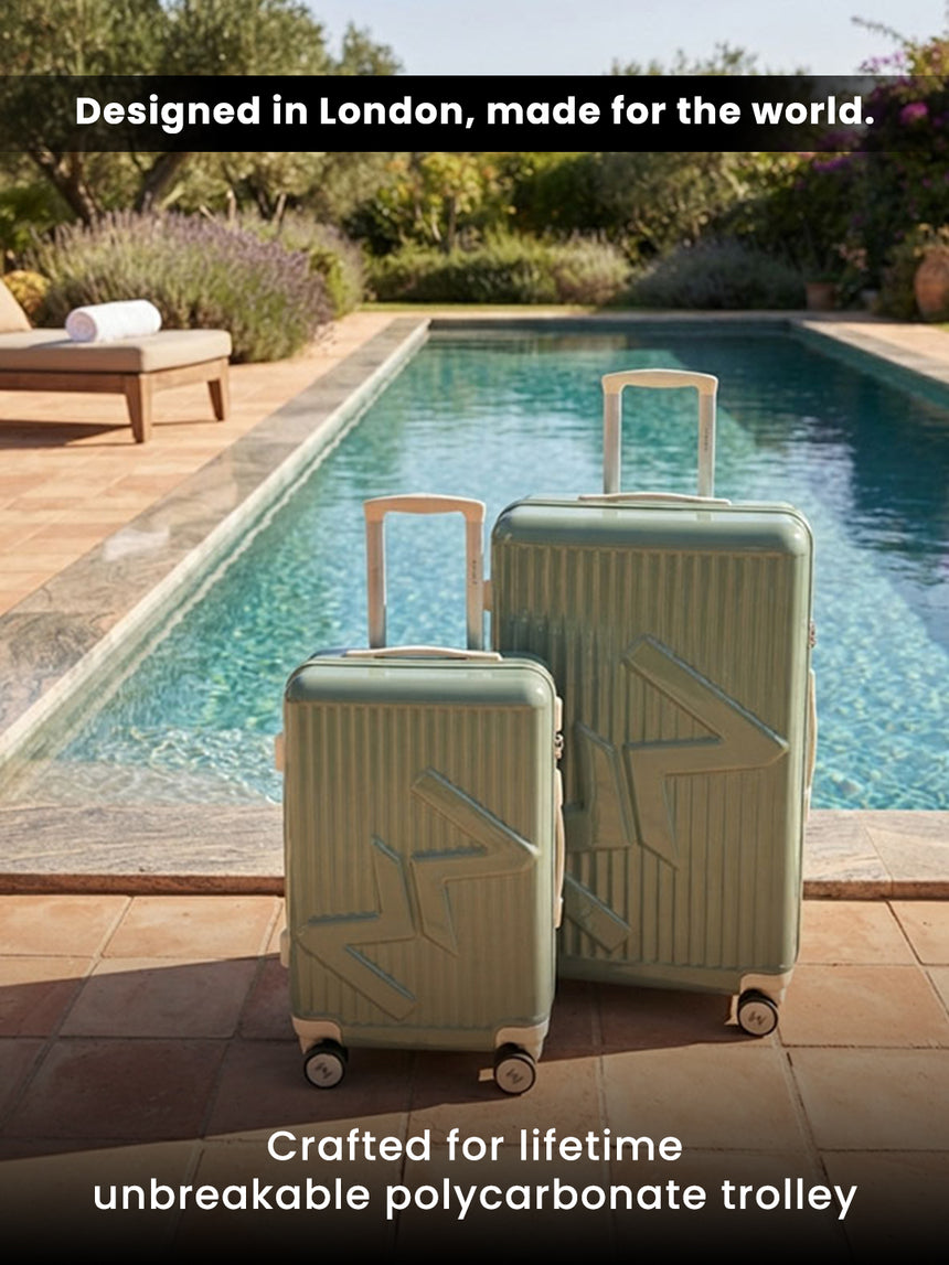 MW London 2.0 Set of 2 Luggage(Small + Medium)