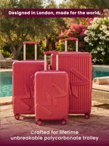 MW London 2.0 Set of 3 Luggage(Small + Medium + Large)