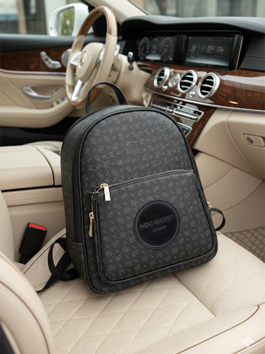 Runway Luxury Black London Backpack