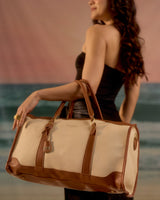 Las Vegas Beige and Brown London Duffle