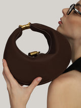The Moon 4 Ways Brown London Handbag
