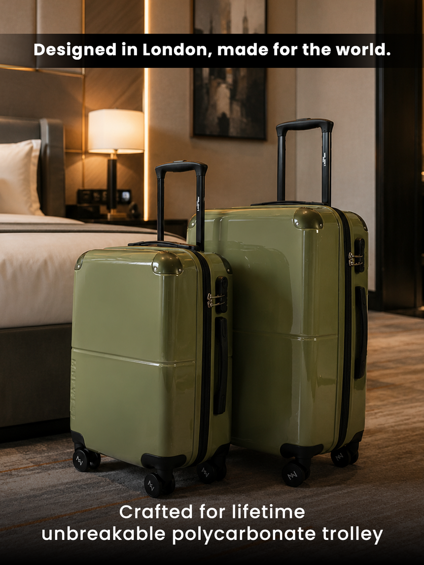 Decembers Set of 2 Luggage (Small + Medium)
