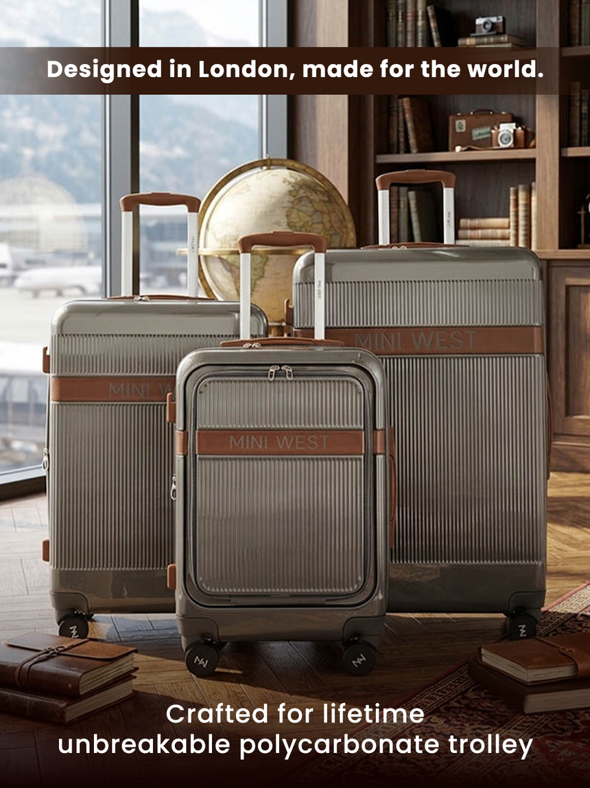 Melbourne Set of 3 luggage (Small + Medium + Large)