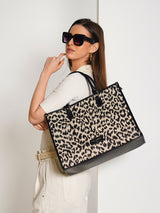 Times Square Luxury Printed London Tote