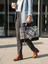 Bourbon Blue London Street Bag With Pouch