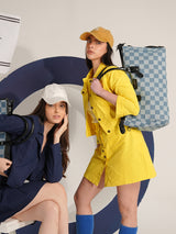 Wall Street Blue London Duffle Bag