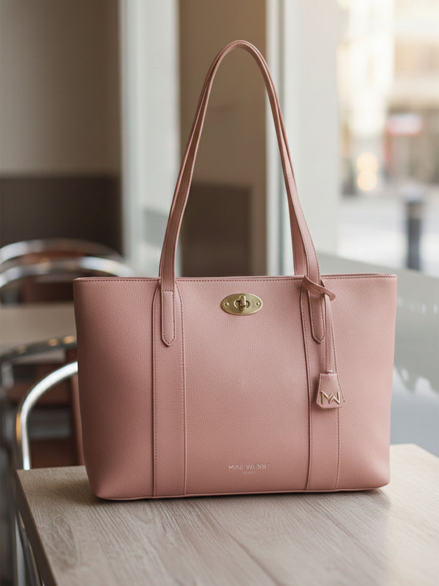 Ava Classic Pink Tote