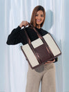 The Venice Canvas Tote With Pouch