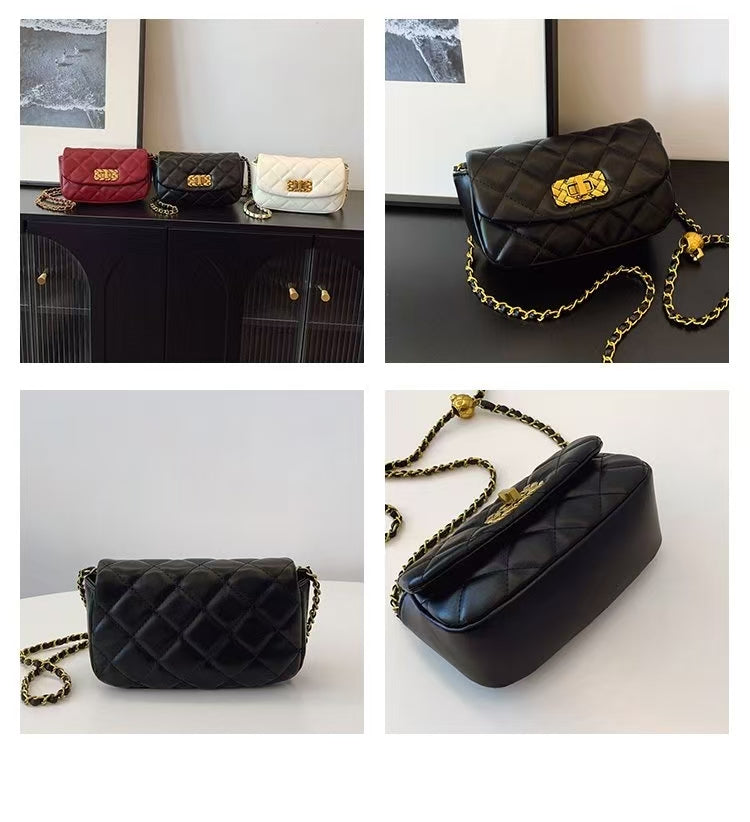 Athena Black Sling Bag