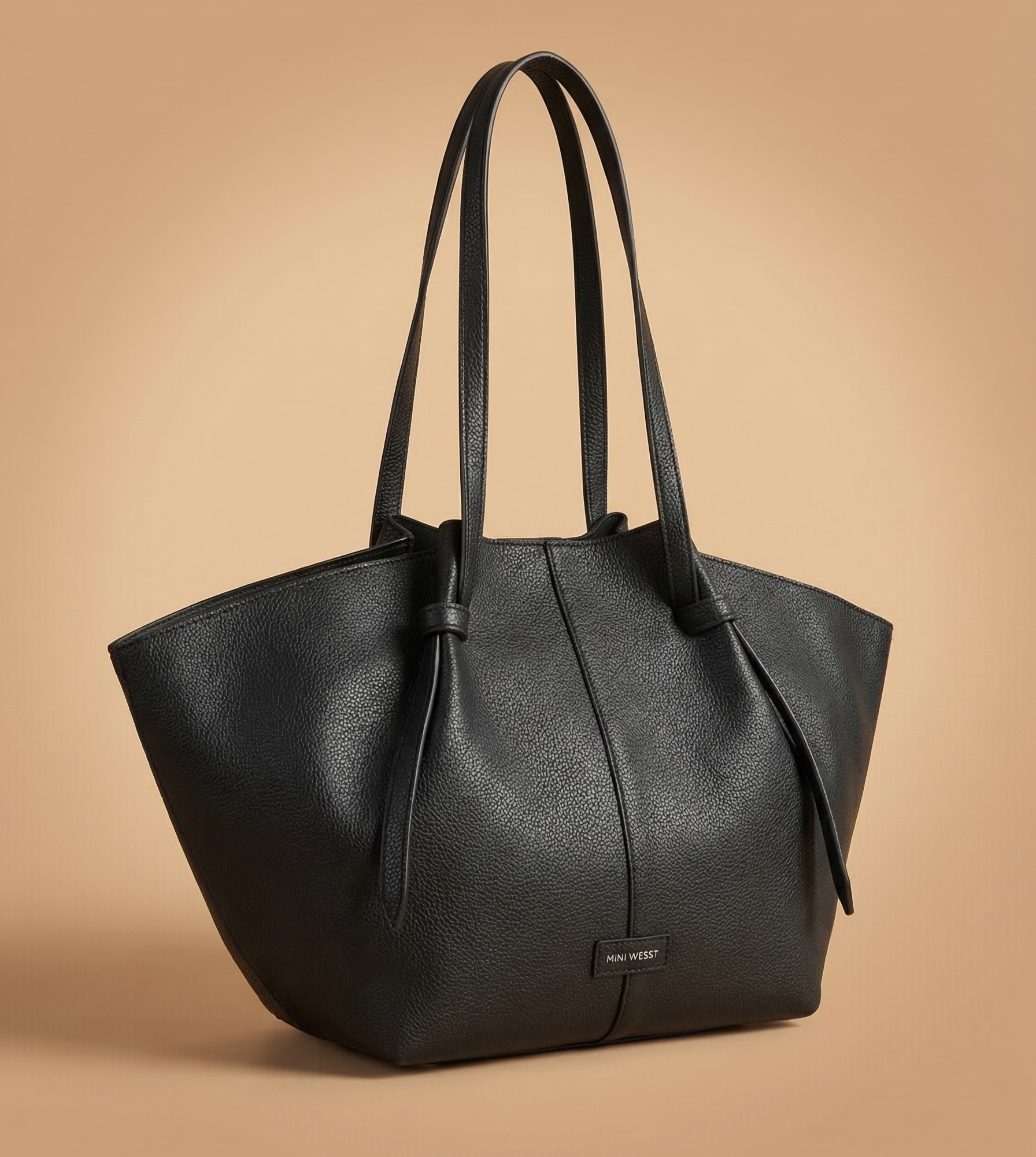 Daisy Black Totebag