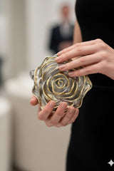 The Rose Golden Clutch
