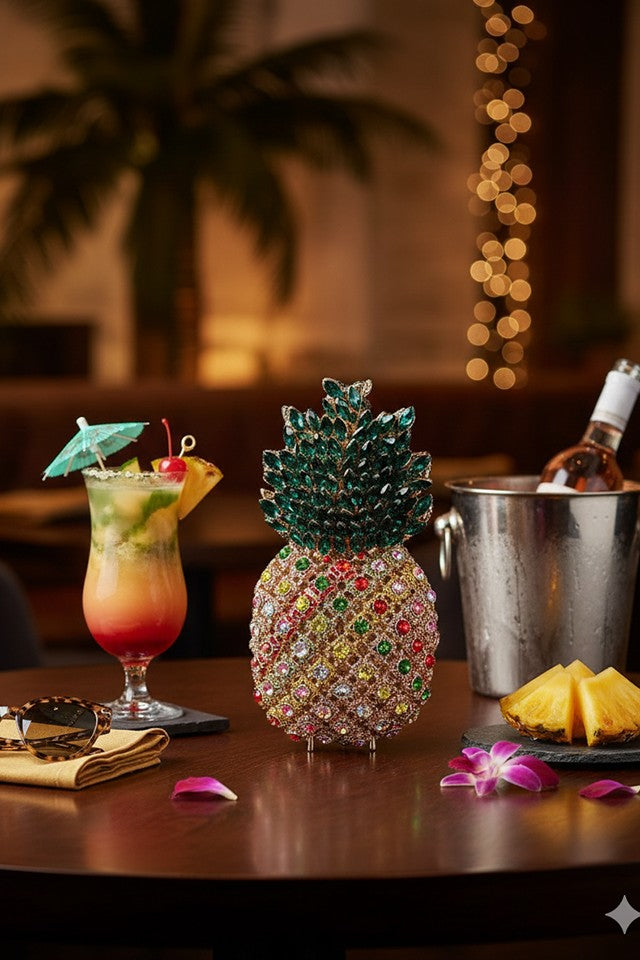 Pineapple Multicolor Clutch