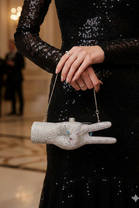 Peace Multicolor Clutch