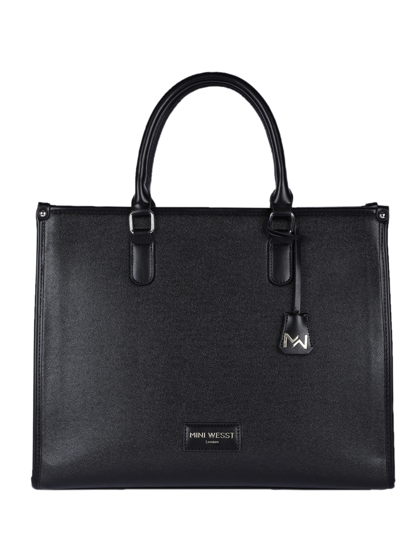 Times Square Luxury Black London Tote