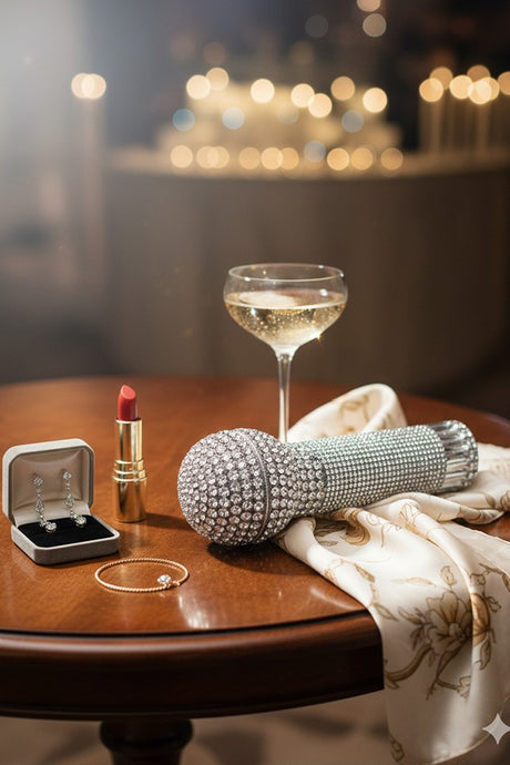 Karaoke Multicolor Clutch