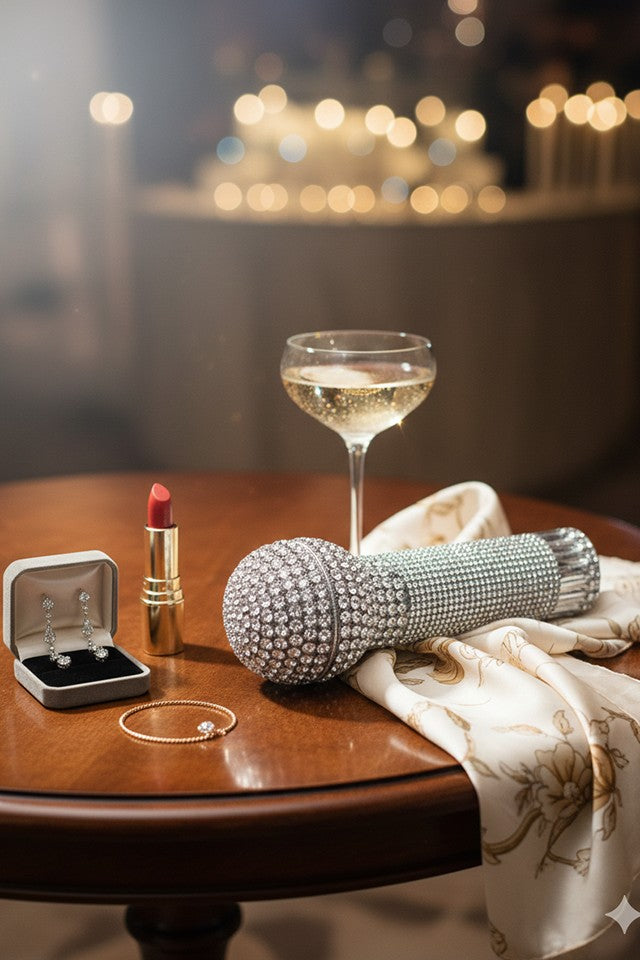 Karaoke Multicolor Clutch