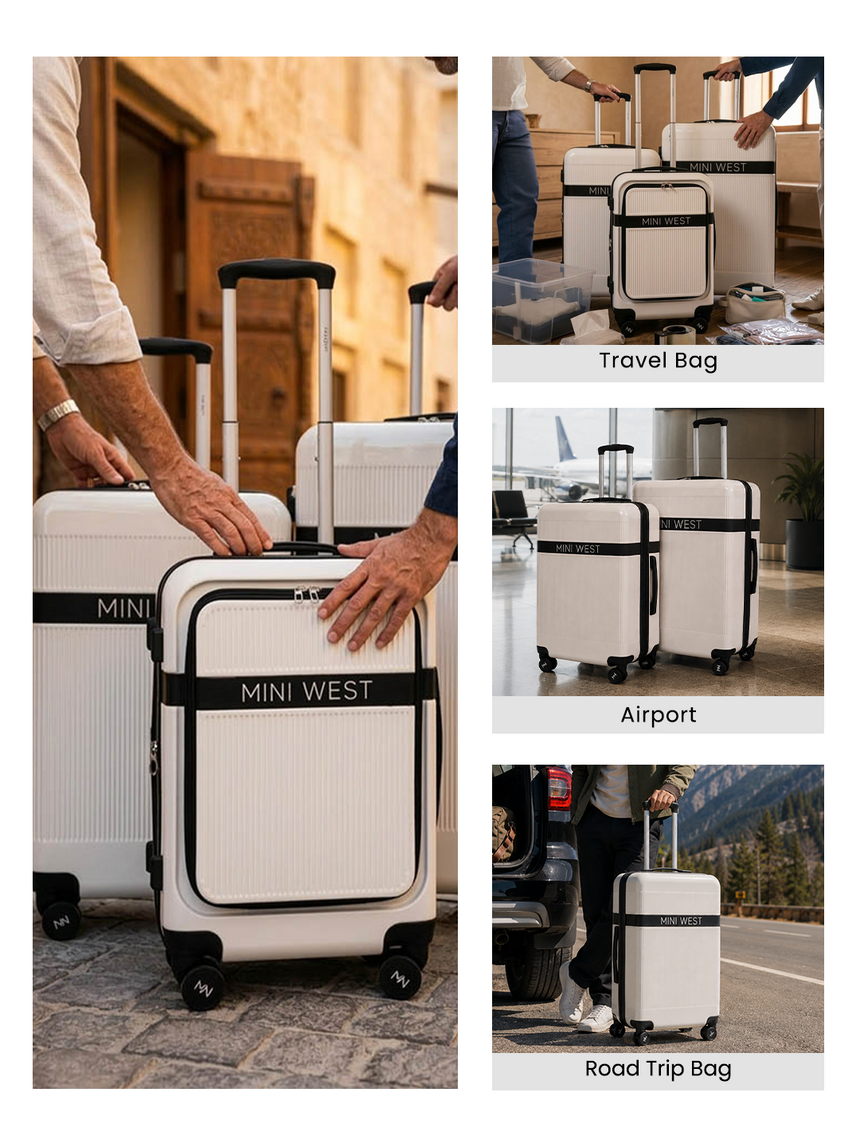 Melbourne Set of 3 luggage (Small + Medium + Large)