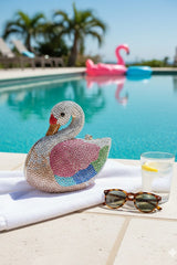 Swan Multicolor Clutch