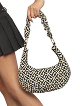 Graphic Hobo Bag