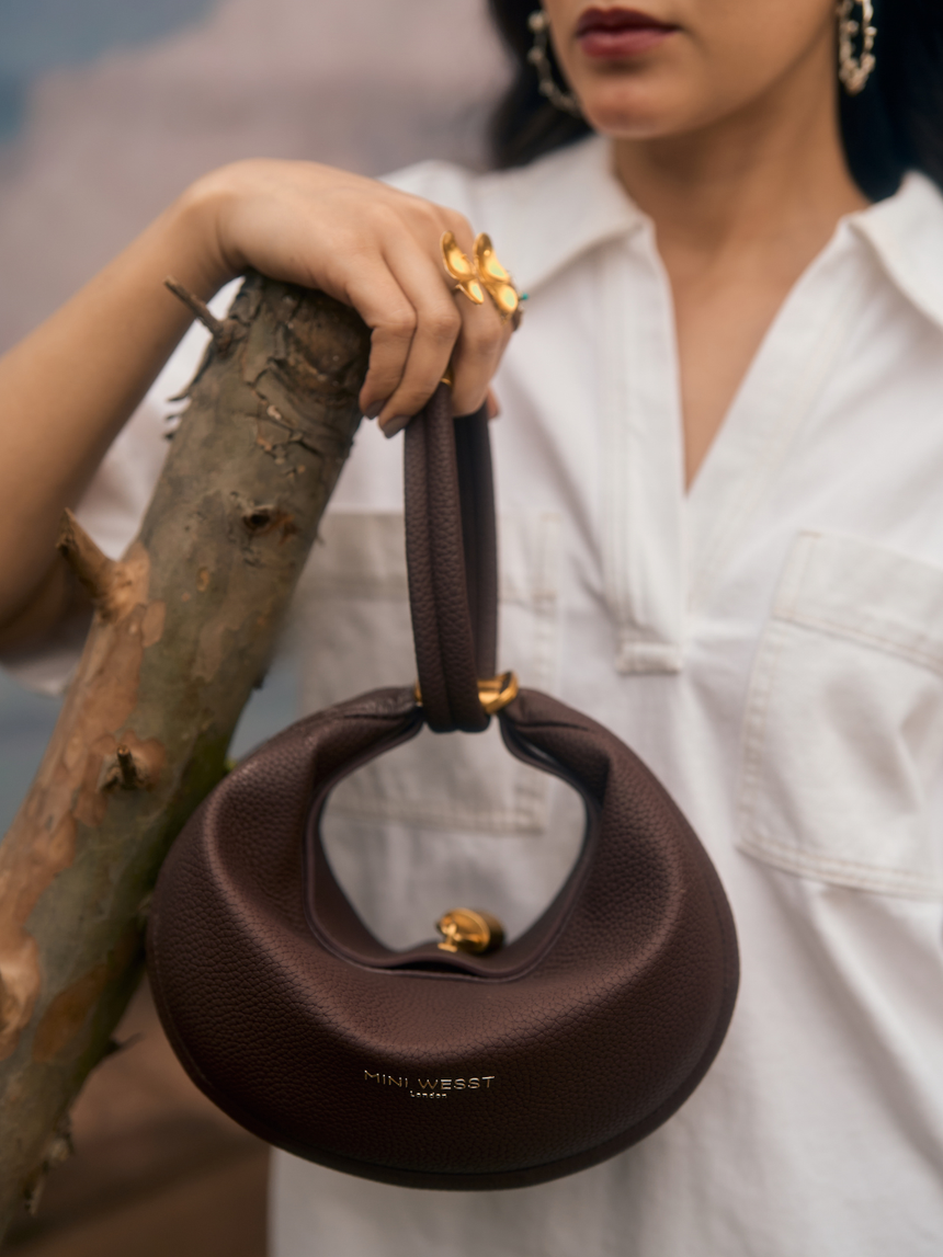 The Moon 4 Ways Brown London Handbag