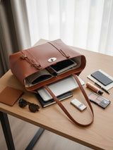 Ava Classic Tan Tote