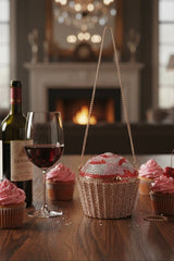 Cupcake Multicolor Clutch