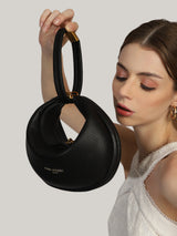 The Moon 4 Ways Black London Handbag