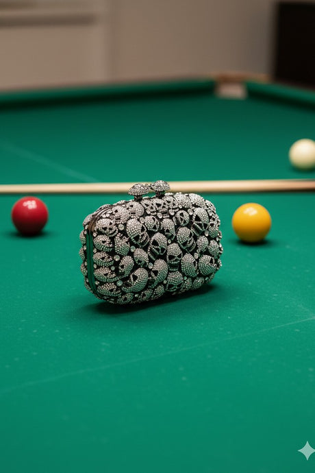 Skull Multicolor Clutch