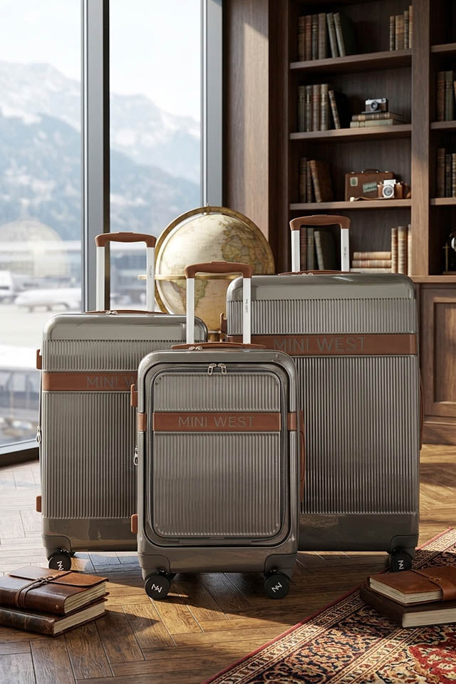 Melbourne Set of 3 luggage (Small + Medium + Large)