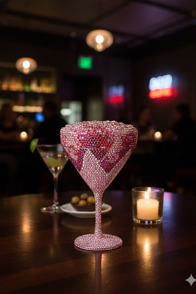 Champagne Multicolor Clutch