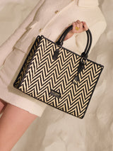 Times Square Luxury Printed London Tote